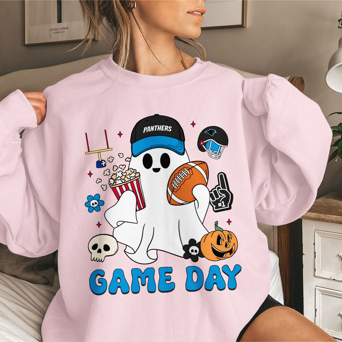 CP Game Day Football Ghost Sweatshirt DDT NTL
