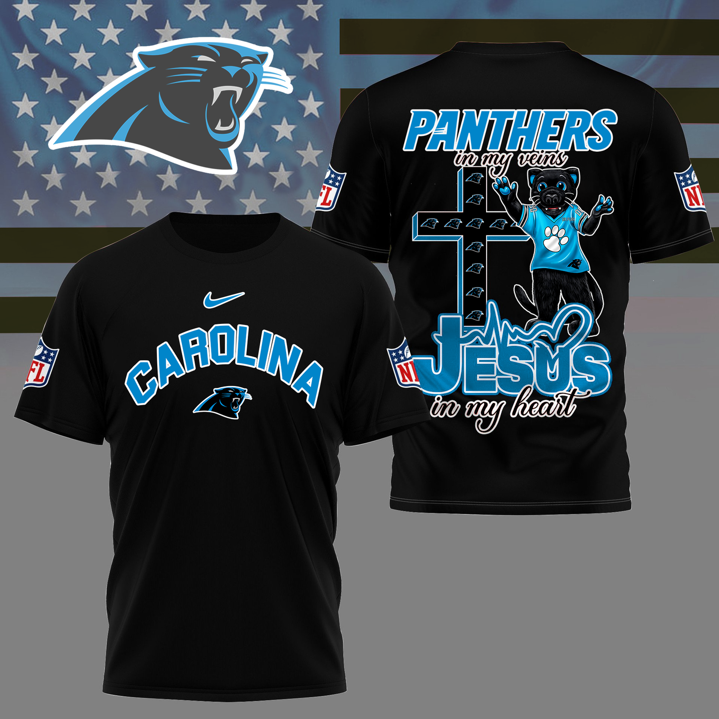 CP Premium Faith & Football 3D Shirt DDT TTV