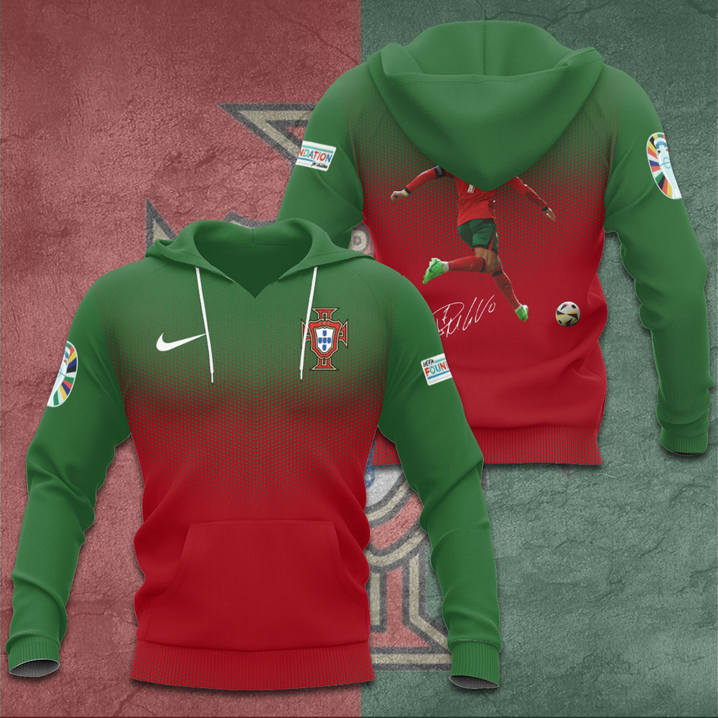 CR7 x Portugal National Football Team 3D Apparel V10 DATND TANTD