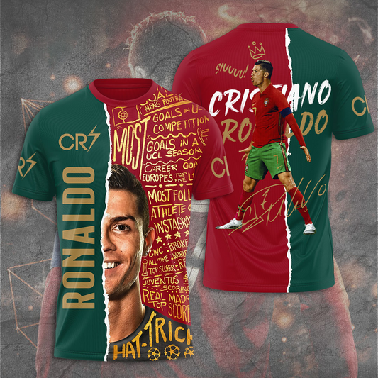 CR7 x Portugal National Football Team 3D Apparel V2 DATND TANTD