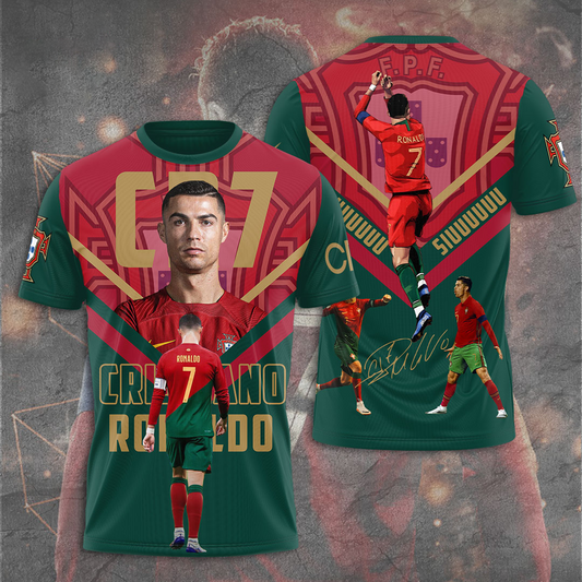CR7 x Portugal National Football Team 3D Apparel V3 DATND TANTD