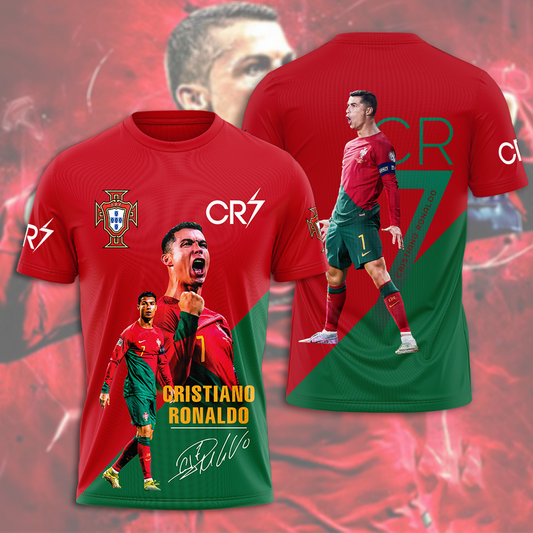 CR7 x Portugal National Football Team 3D Apparel V4 DATND TANTD