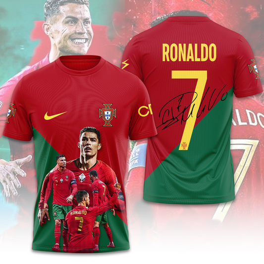 CR7 x Portugal National Football Team 3D Apparel V7 DATND TANTD