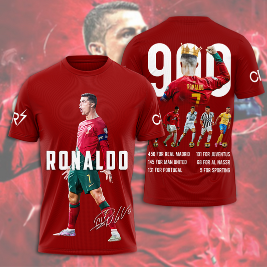 CR7 x Portugal National Football Team 3D Shirt V1 DatND DVT