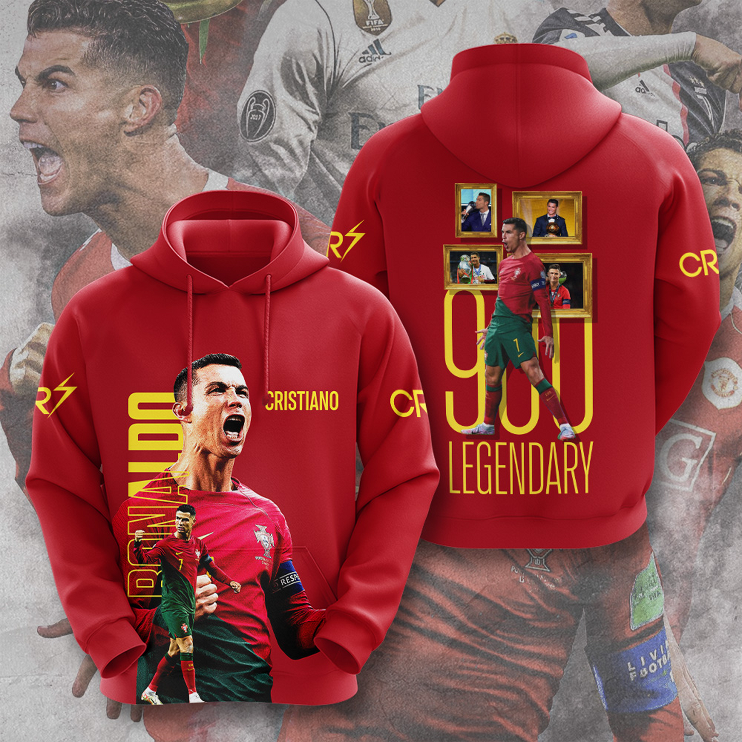 CR7 x Portugal National Football Team 3D Shirt V2 DatND DVT