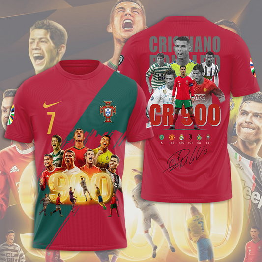 CR7 x Portugal National Football Team 3D Shirt V3 DatND DVT
