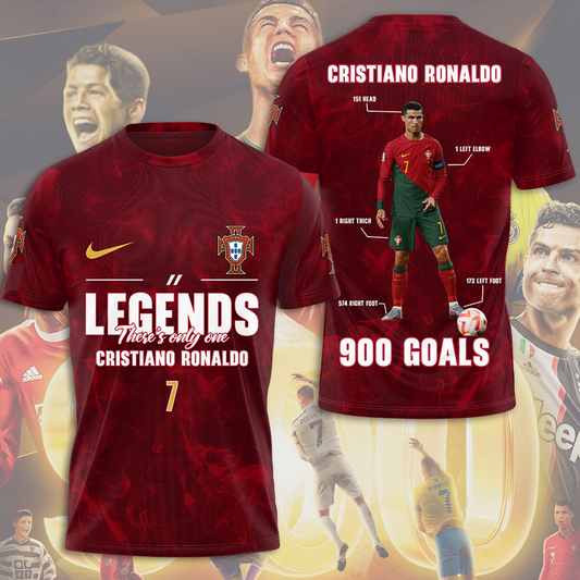 CR7 x Portugal National Football Team 3D Shirt V4 DatND DVT