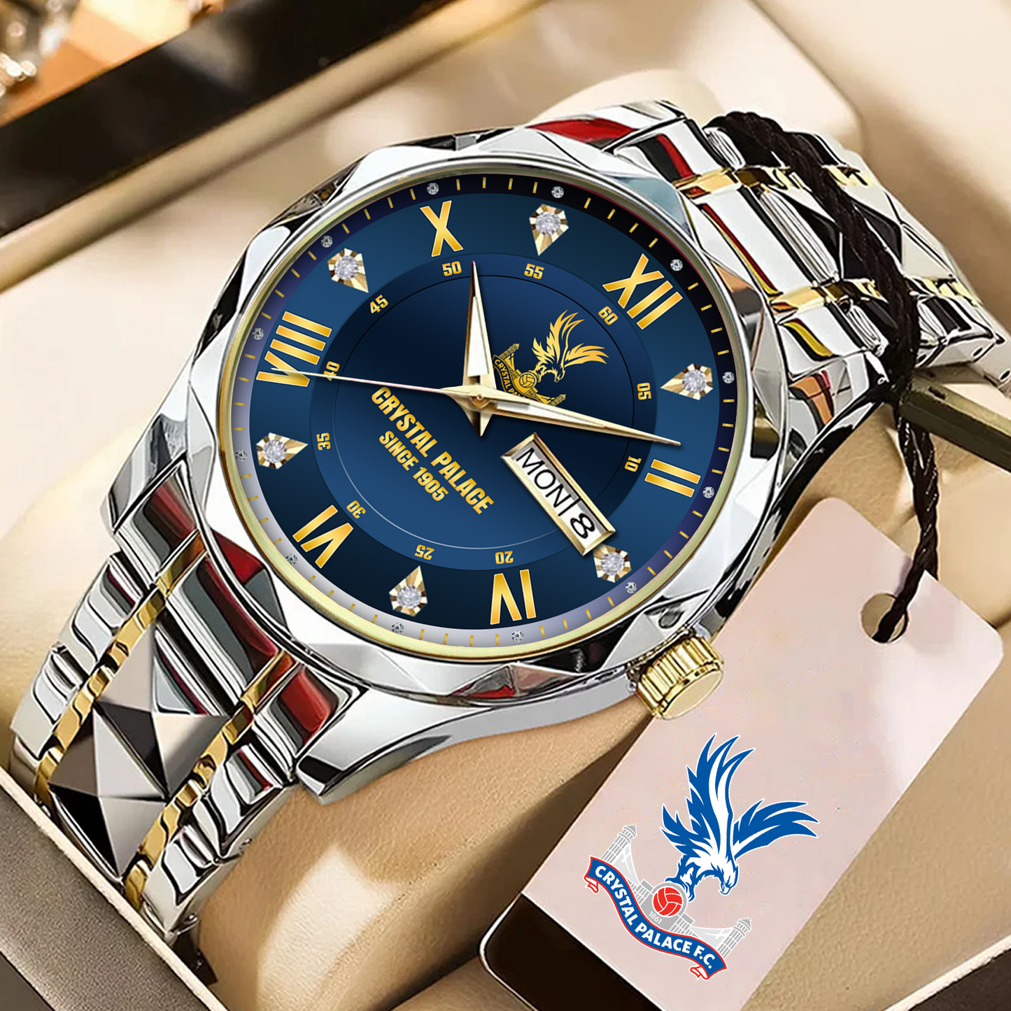 CRY Alloy Luxury Quartz Watch DATND TANTD