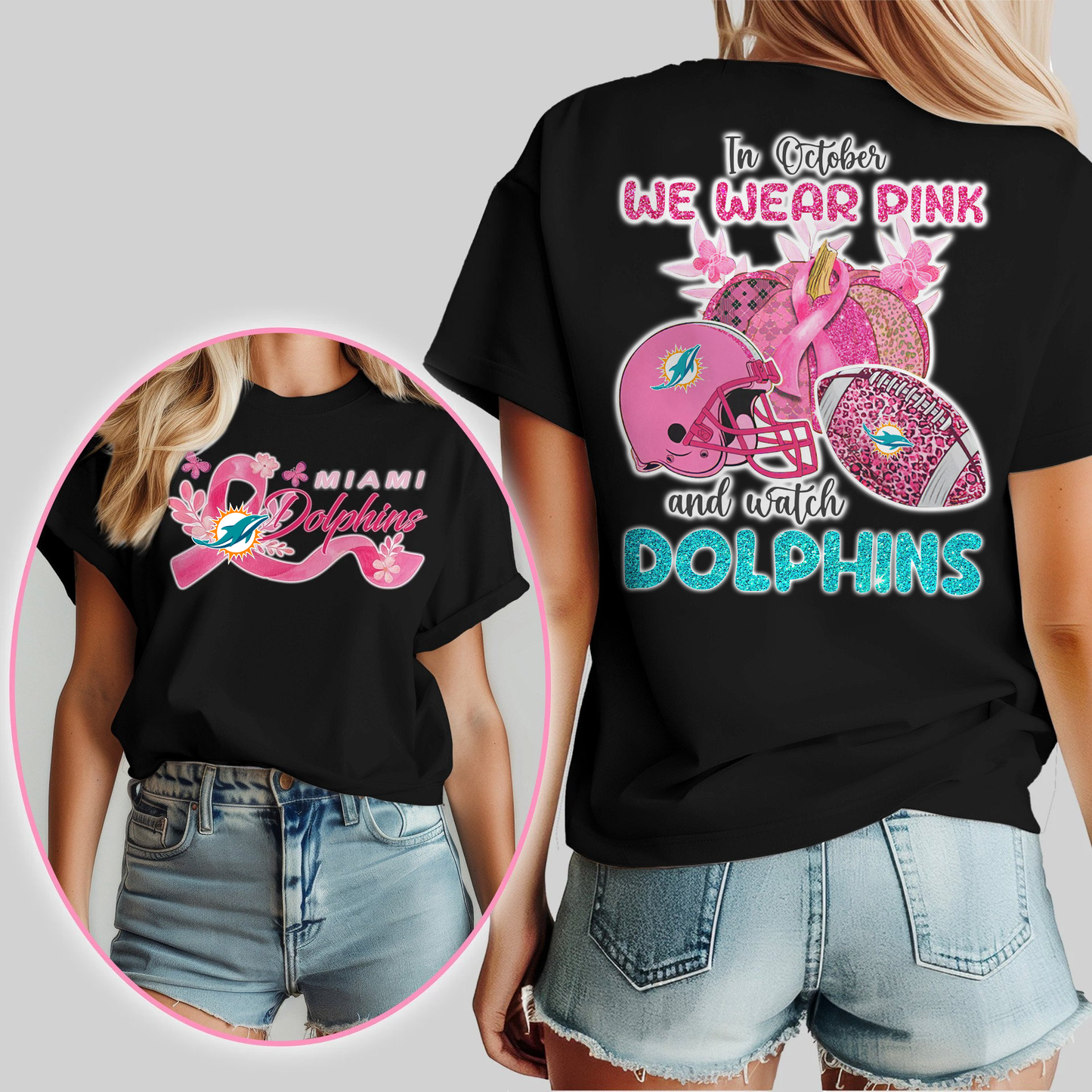 In October We Wear Pink And Watch MD Shirt DDT NTL