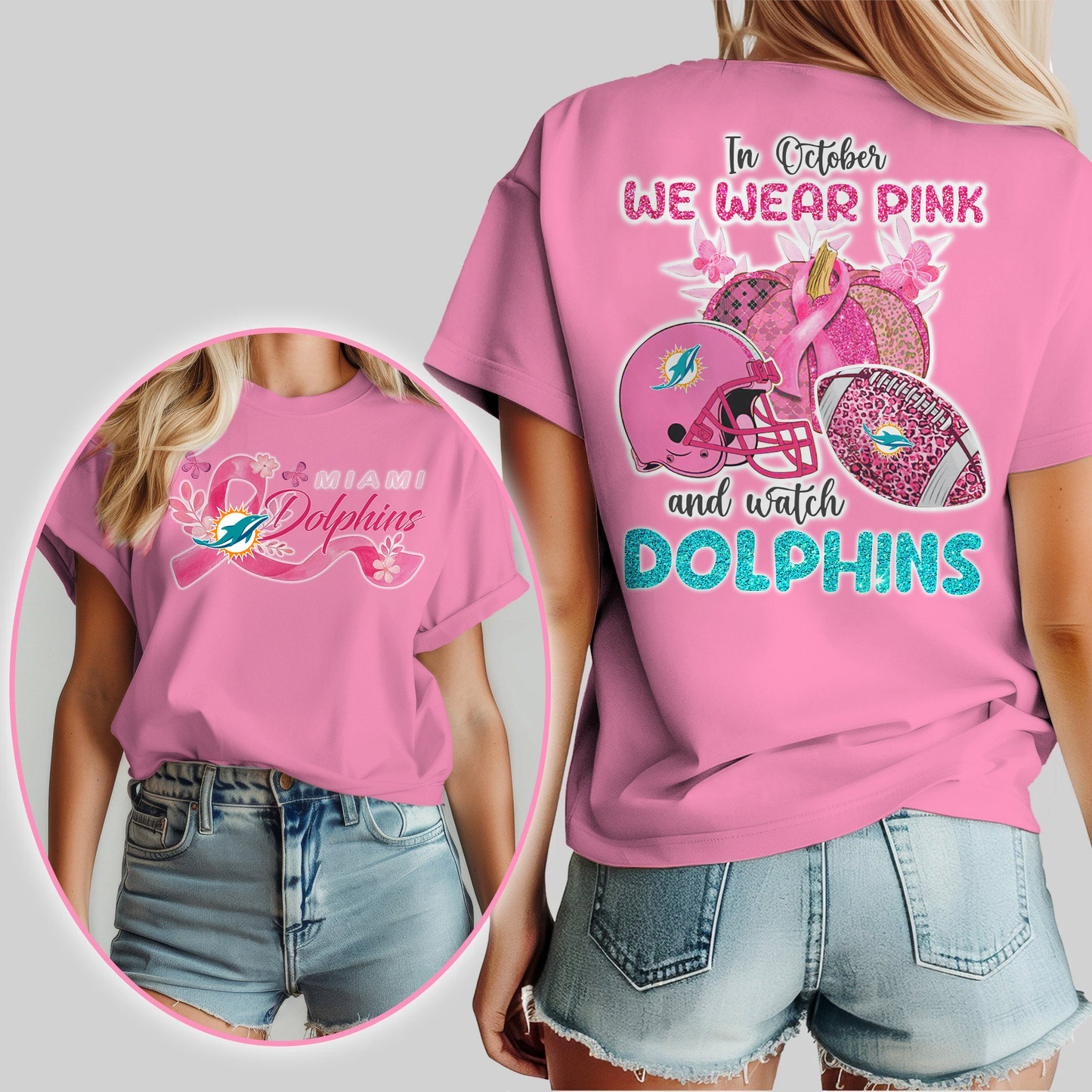 In October We Wear Pink And Watch MD Shirt DDT NTL