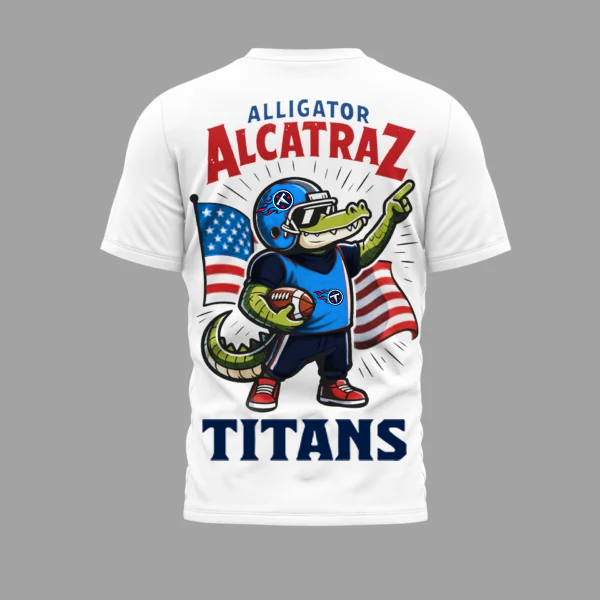 TT Premium NFL x Alligator Alcatraz 3D Shirt DDT 220725 TTV