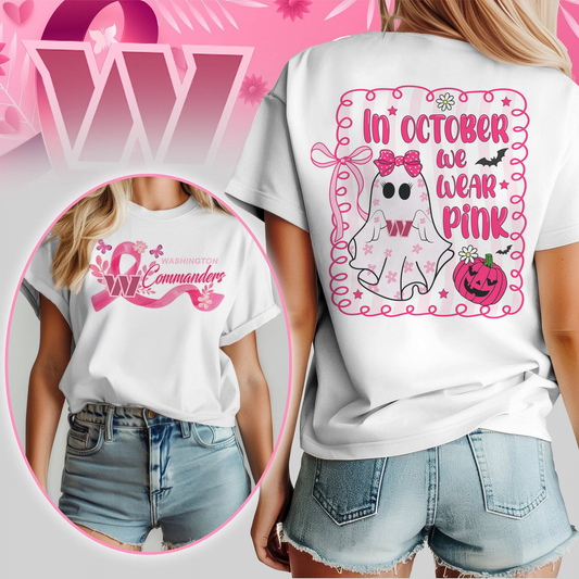 NFL WC - In October We Wear Pink Shirt DDT NTL