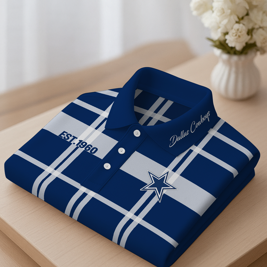 DAL Premium NFL Polo Shirt DatND DVT