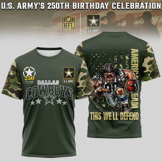 DAL x 250 U.S. 250th Birthday 3D Shirt DatND DVT