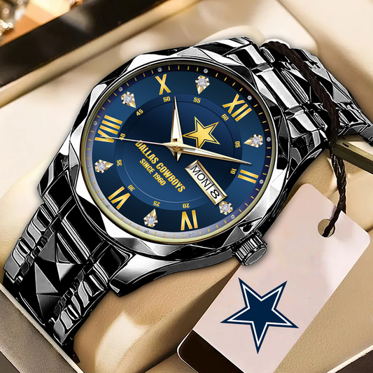DAL x NFL Alloy Luxury Quartz Watch DATND TANTD