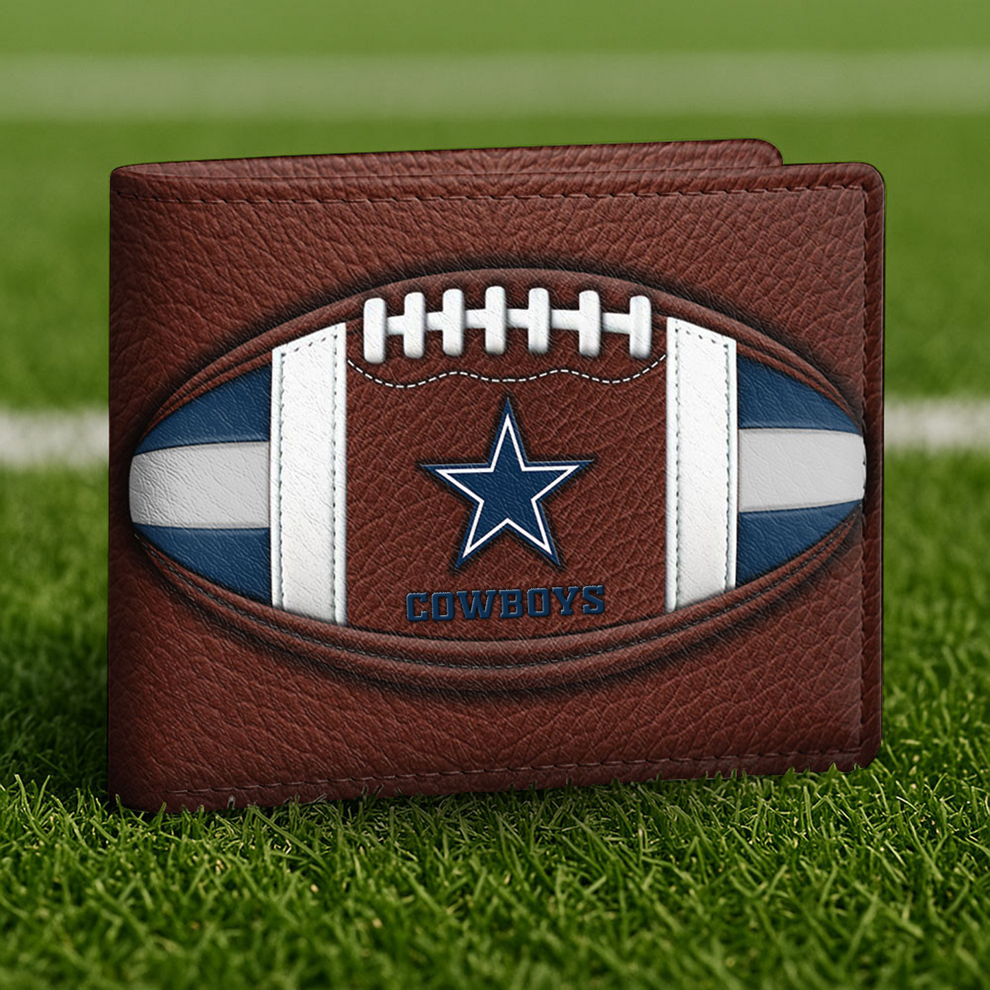 DAL x NFL Football Men Special Brown Wallet DATND TANTD