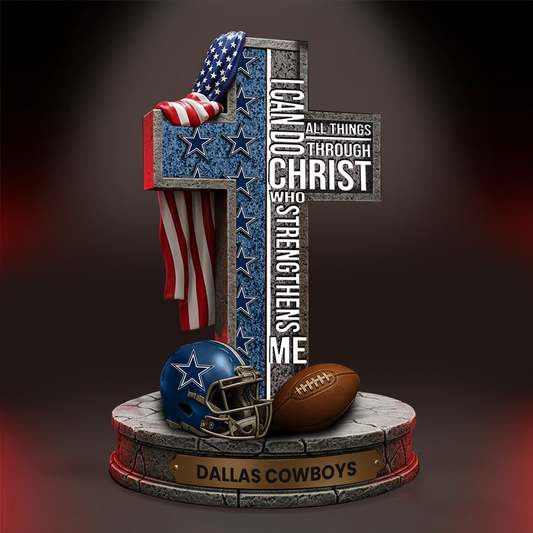 DAL x NFL Premium Acrylic Block DATND TANTD