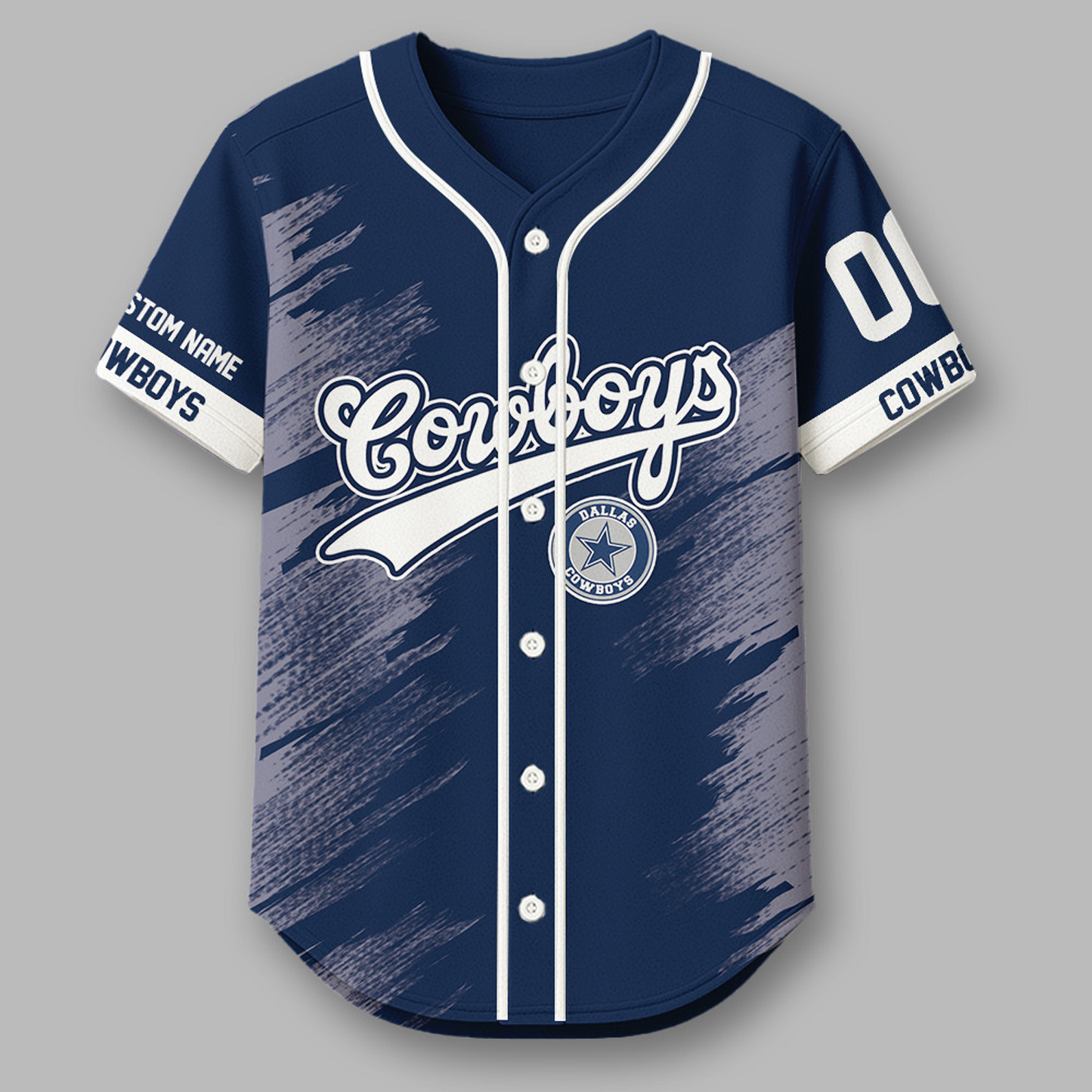 DAL x NFL Premium NFL Baseball Jersey DATND TANTD