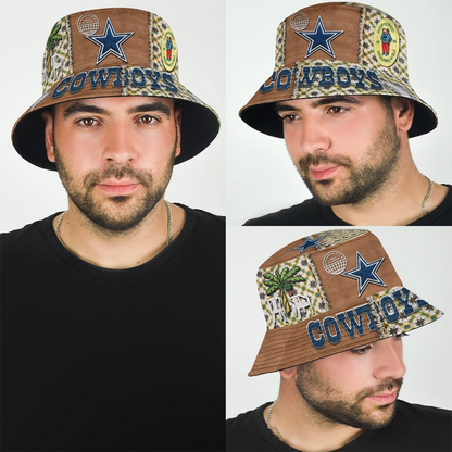 Dallas Cowboys Premium NFL Bad Bunny Bucket Hat NAK