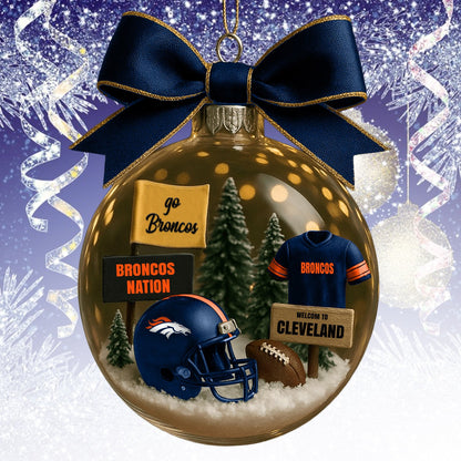 DB  NFL Acrylic Ball Ornament - Best Gift For Fans DDT CTND