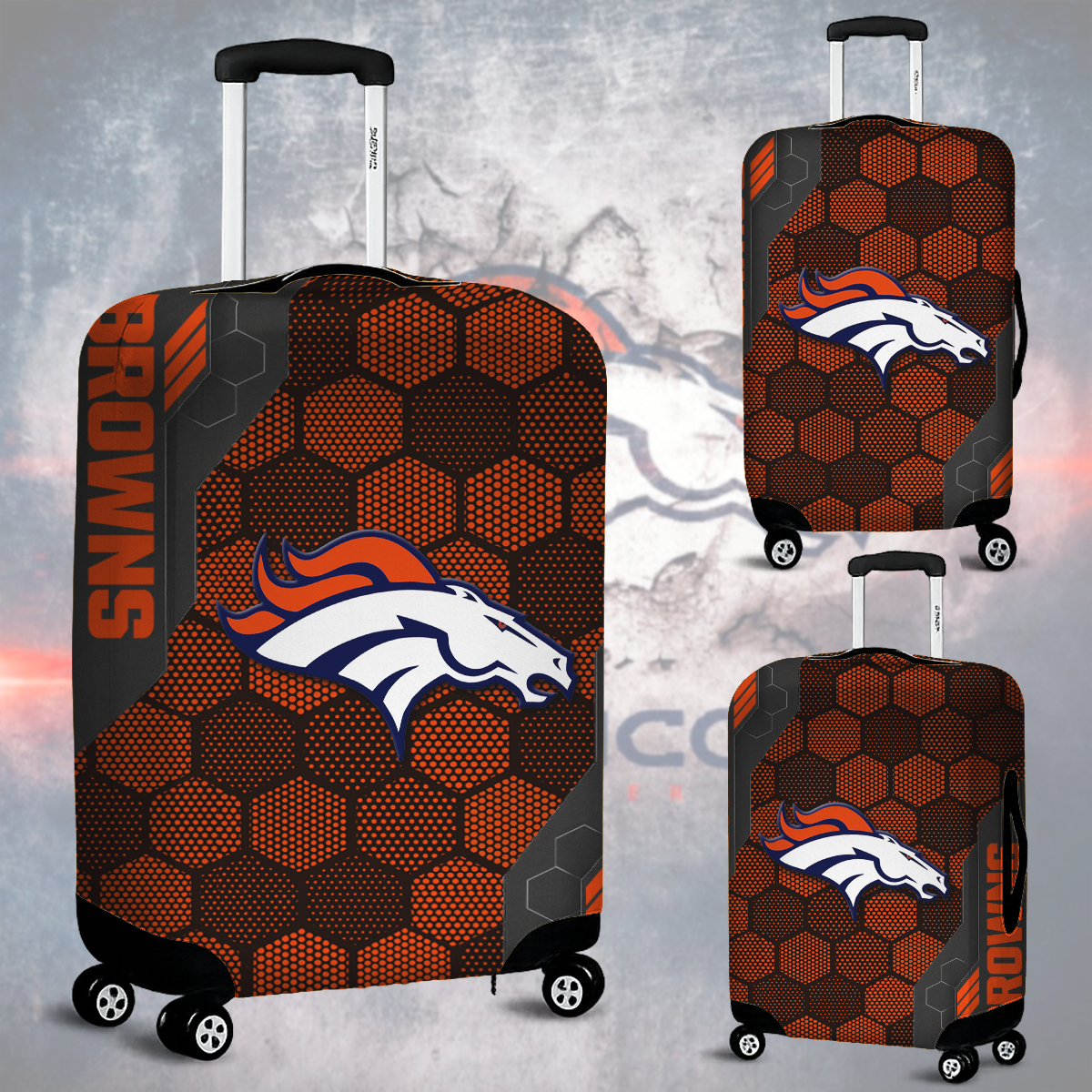 DB NFL V3 Luggage Cover Suitcase Protector DDT NTL