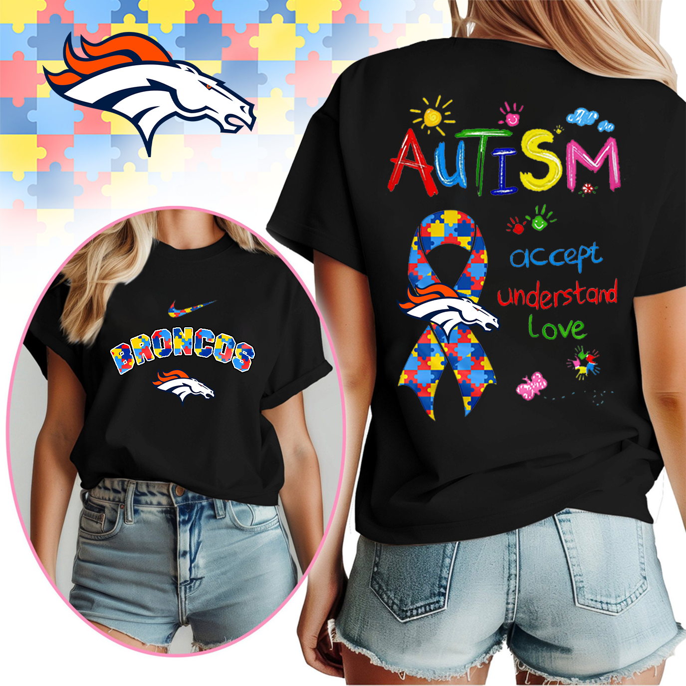 DB Premium Autism Awareness 3D Shirt DDT TTV