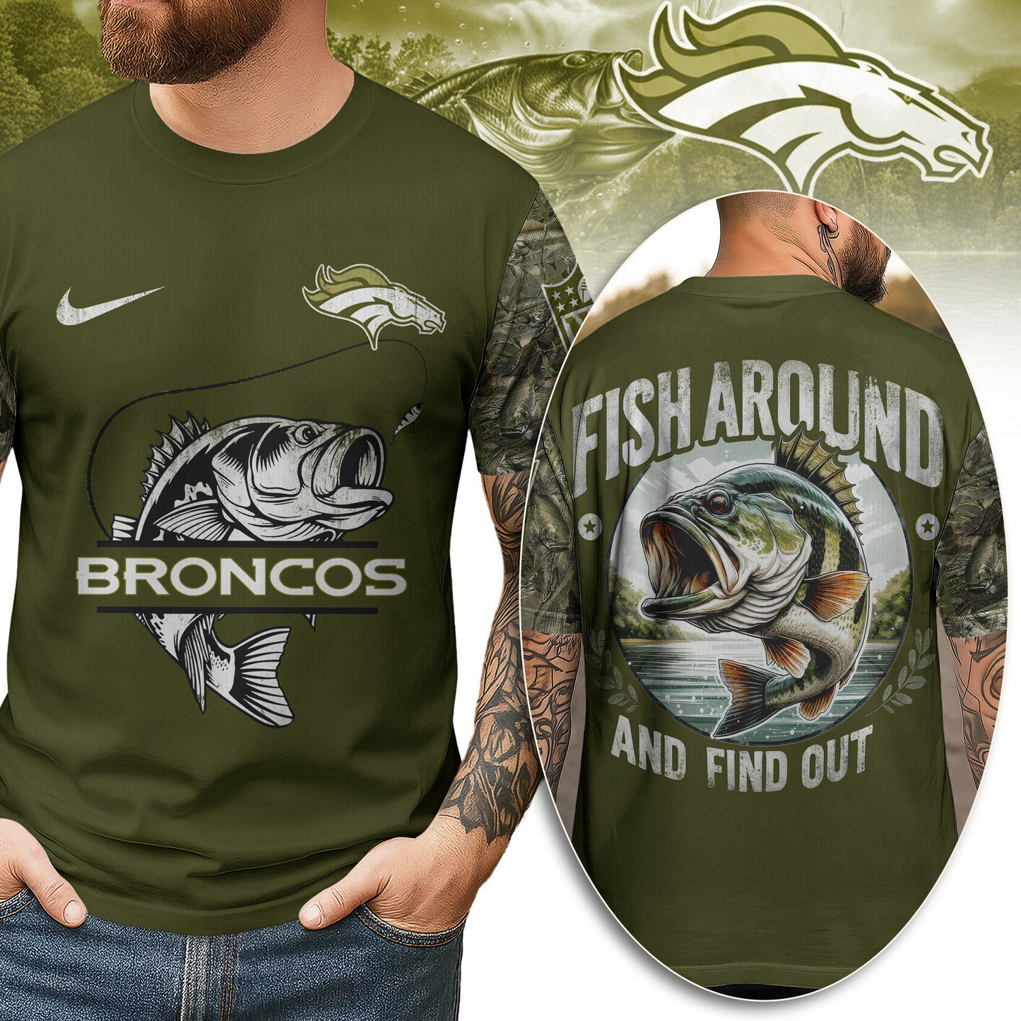 DB Premium Fish Around And Find Out 3D Shirt DDT CTND