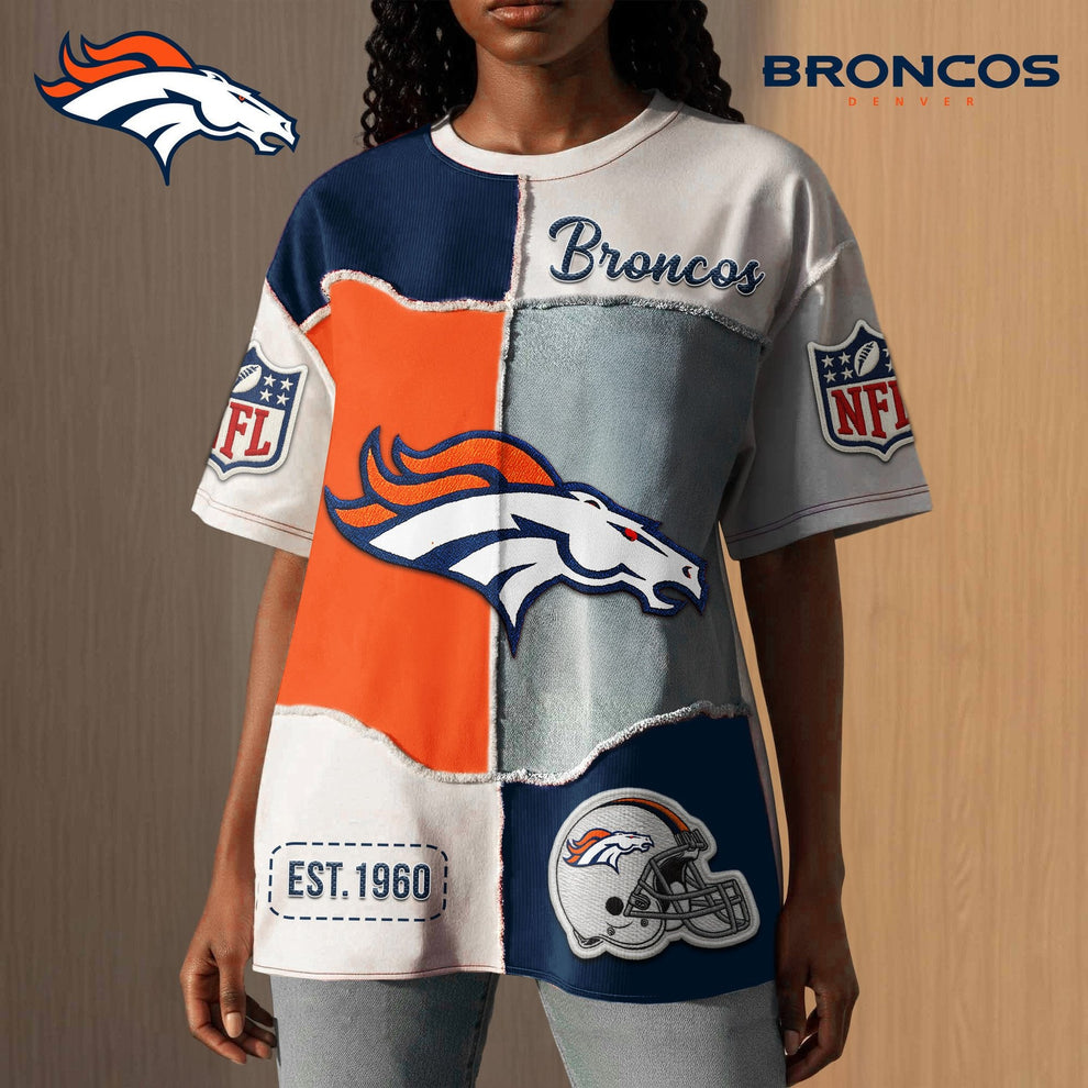 DB Premium NFL Patchwork Vintage T-Shirt DDT CTND