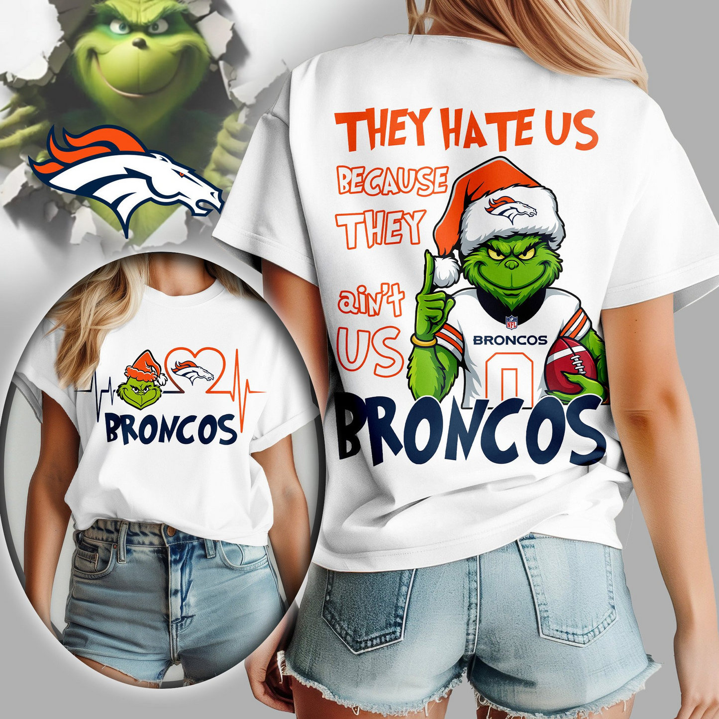 DB Premium NFL They Hate Us Woman Shirt DDT CTND