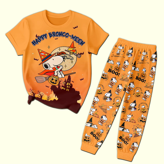 DB x NFL Mistmerch SNP Happy Halloween Pajama Set DDT CTND