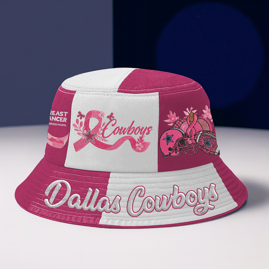 DC Breast Canncer Premium Bucket Hat DDT CTND