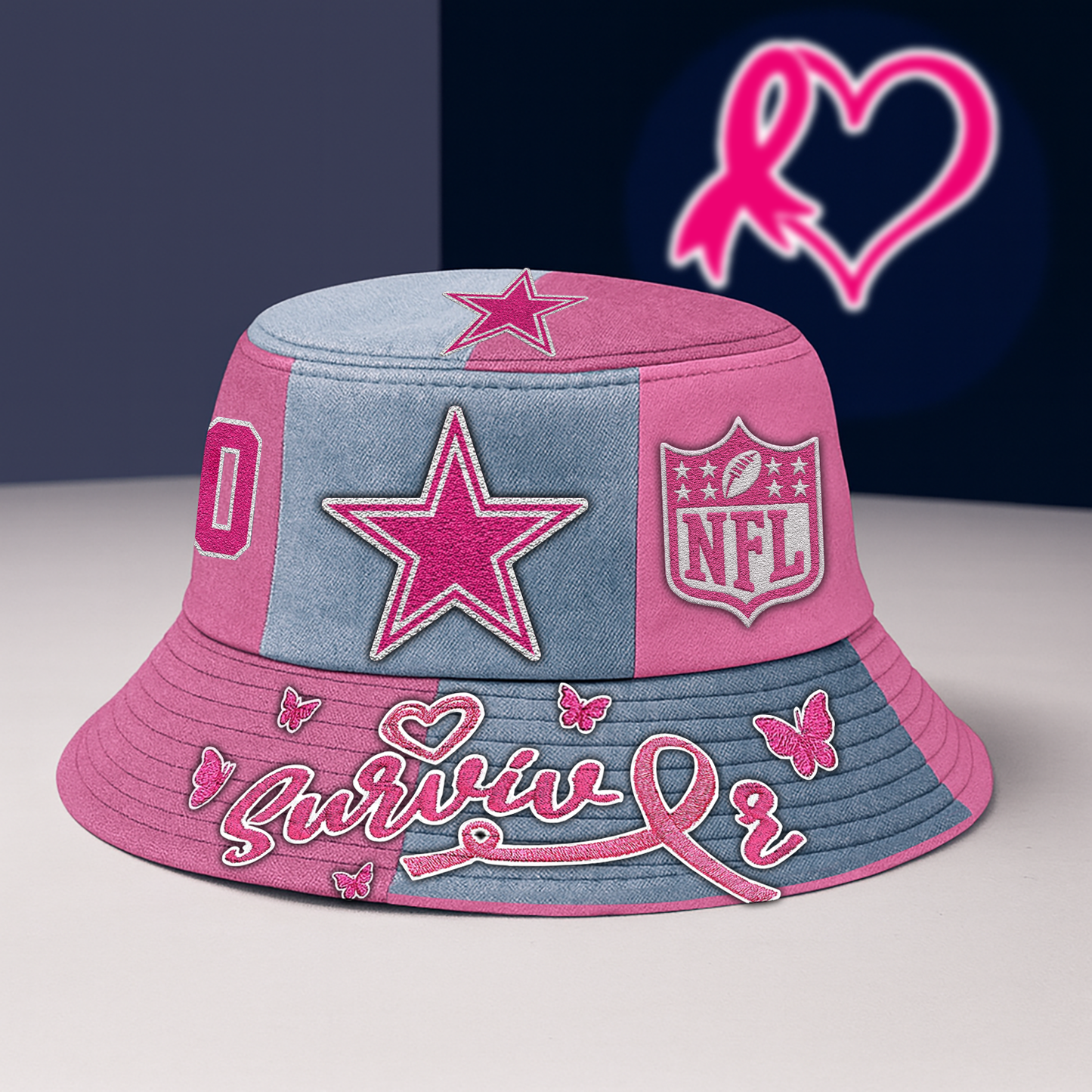 DC Cancer Survivor Premium Bucket Hat DDT CTND