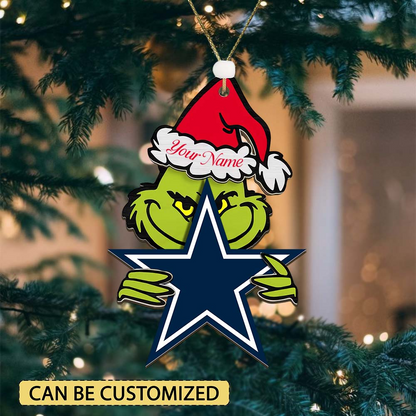 DC NFL x Grin Christmas Ornament DDT HLP