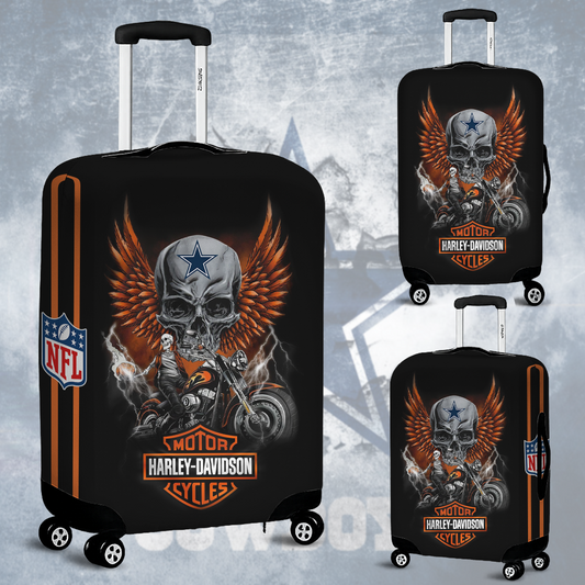 DC NFL x Motorcycle Luggage Cover Suitcase Protector DDT CTND