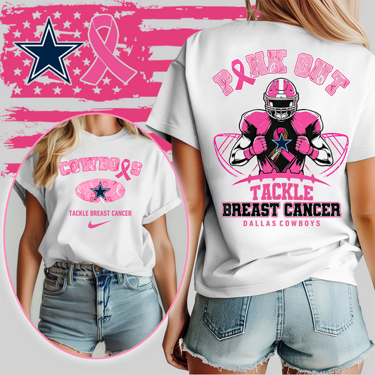 DC Pink Out - Tackle Breast Cancer 3D Shirt DDT 060825 CTND