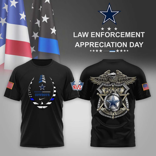 DC Premium Law Enforcement Appreciation Day T-shirt DDT CTND