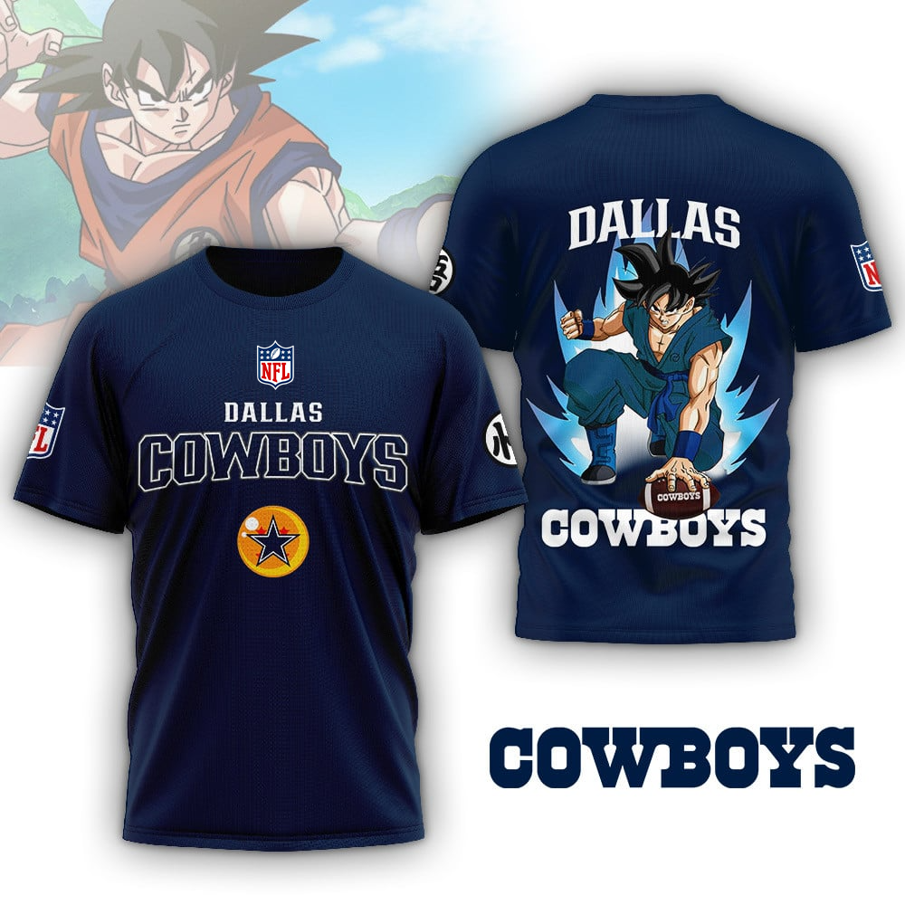 DC Premium NFL Dragon Ball Z T-Shirt DDT HLPHUONG
