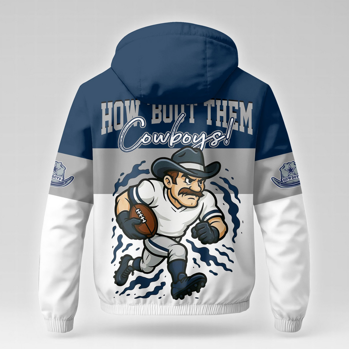 DC Premium NFL Fan Pride Windbreaker Jacket DDT NTL