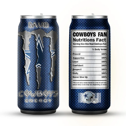 DC Premium NFL Monster Can Tumbler DDT CTND