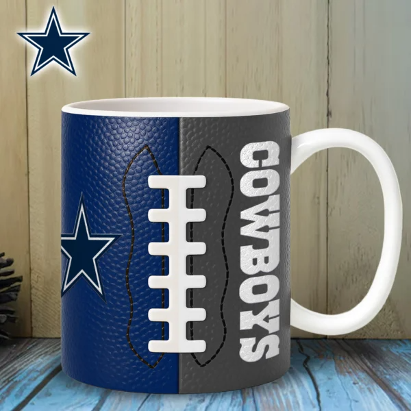 DC Premium NFL Split Color Ceramic Mug DDT HLPhuong