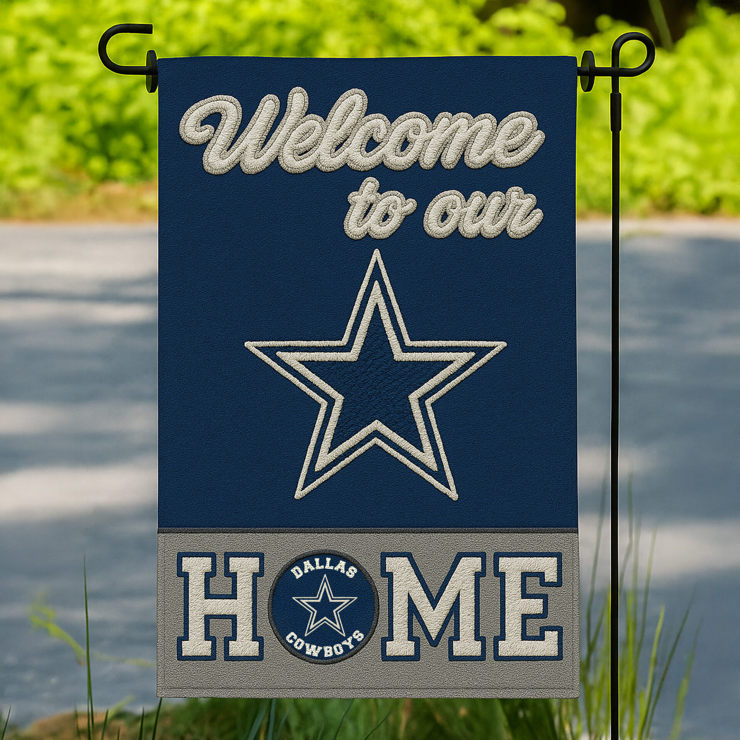 DC Premium NFL Welcome Home Flag DDT NTL