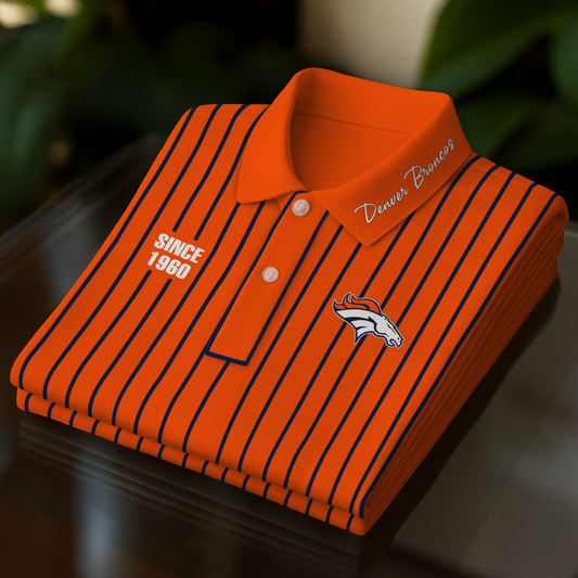 DEN Premium NFL Polo Shirt 2608