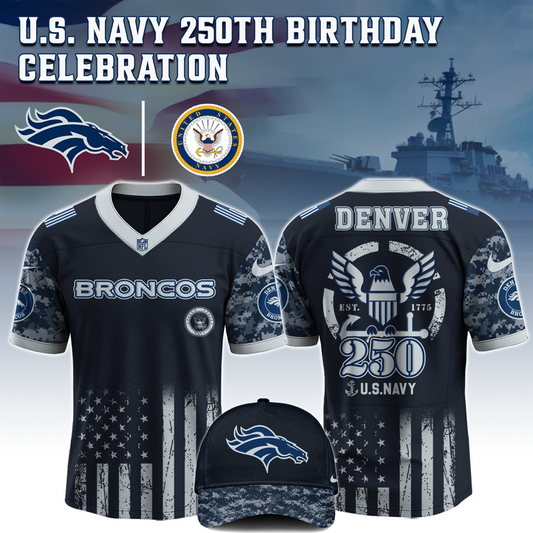 DEN x 250 U.S. Navy 250th Birthday Celebration Jersey DatND DVT