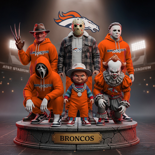 DEN x NFL Acrylic Block Plaque For Fan DATND TANTD