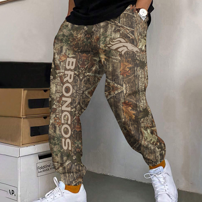 DEN x NFL Football Team Hunting Camo Long Pants DATND TANTD