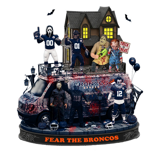 DEN x NFL Halloween Acrylic Plaque DATND TANTD