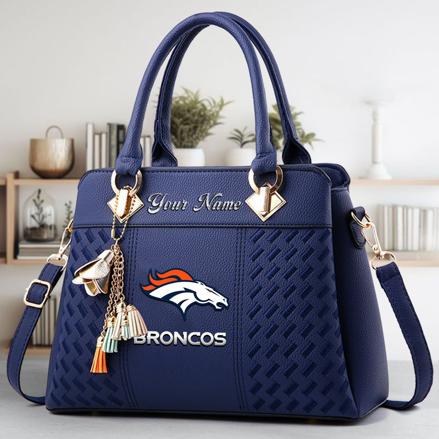DEN x NFL Leather Bag DATND TANTD