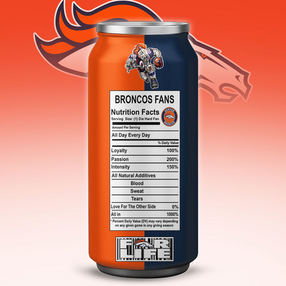 DEN x NFL Monster Energy Tumbler Gift for Fans DATND TANTD