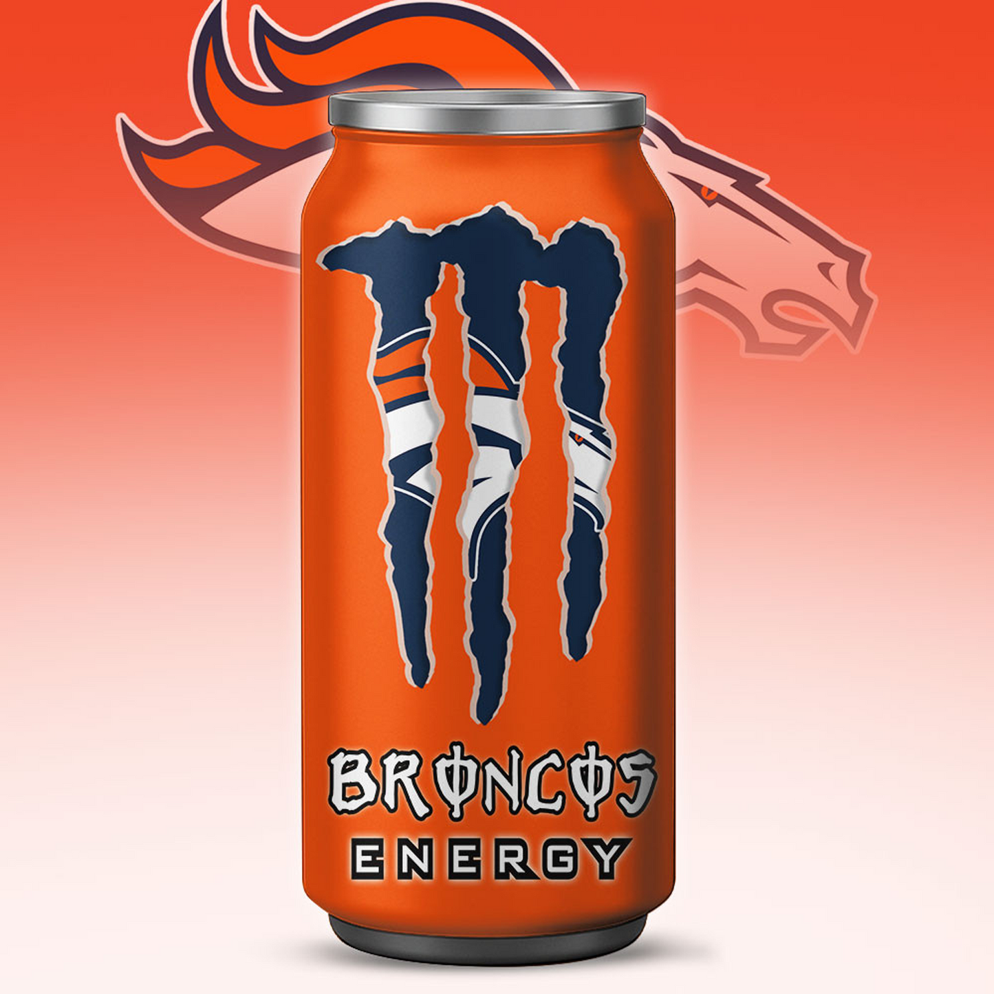 DEN x NFL Monster Energy Tumbler Gift for Fans DATND TANTD