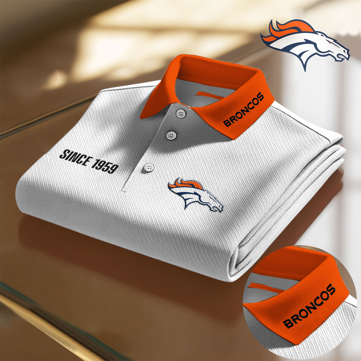 DEN x NFL Premium Polo Shirt  DatND DVT